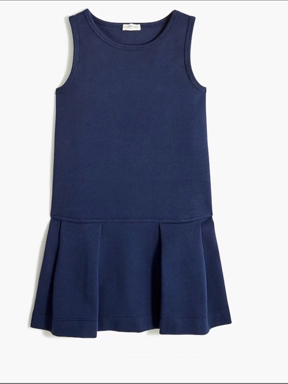 J. Crew Crewcuts Girls Ponte Uniform Dress in navy • size 8